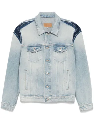 Maison Margiela denim jacket - men - Cotton/Polyester/Cotton - 48 - Blue
