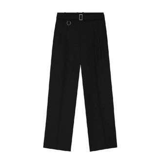 &Eacute;tudes Studio Mens Black Wide-Leg Trousers, Brand Size 50 ( US Size 40 )