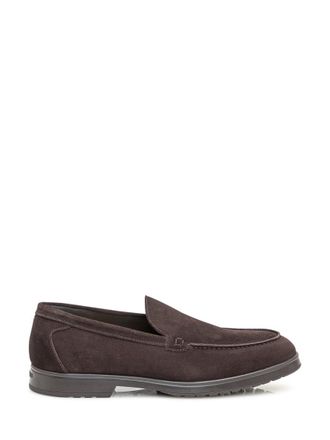 Doucal's Brown Solid Loafers