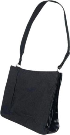 Prada Pre-owned Cleo Handtas - Dames - Vintage Schoudertas - Zwart - ONE Size - Katoen - Vintage