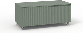 TFT Home Furniture Cassettiera ZIP verde salvia