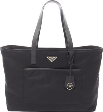 Prada Pre-owned Prada Saffiano Trimmed Re Edition 1978 Tote Bag Ladies 4UUKQYZBGA9UKT3V