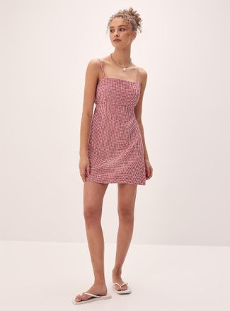 Twik Womens Tie-back print dress