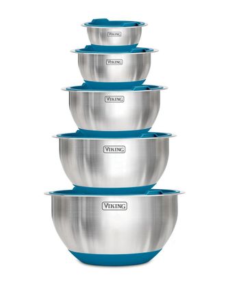 Viking 10Pc Stainless Steel Mixing Bowl Set With Lids