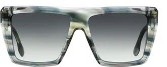 Victoria Beckham VB686S Oversized Square Sunglasses - Gray