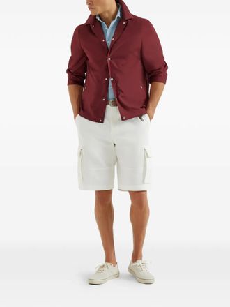 Brunello Cucinelli buttoned jacket - Red