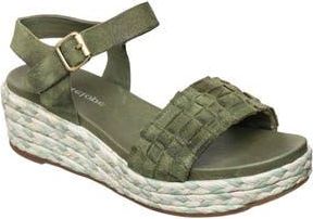 Antelope Harlow Wedge Sandal in Emerald at Nordstrom Rack, Size 9Us / 40Eu