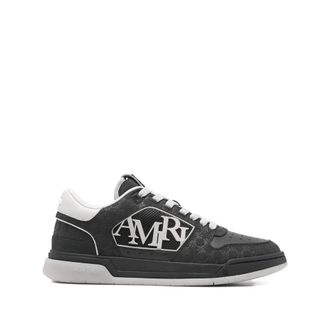 Amiri Schoenen, Heren, Zwart, 47 EU, Leer, Classic Low Sneaker