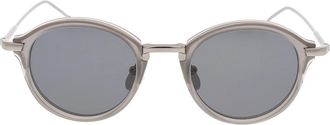 Thom Browne Accessoires, Heren, Grijs, ONE Size, Zonnebril