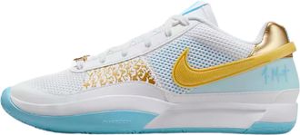 Nike Nike Mens Ja 1 Basketball Shoes, White/Metallic Gold, 11.5 UK