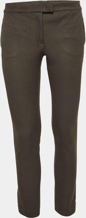 Joseph Green Gabardine Ankle-Length Pants
