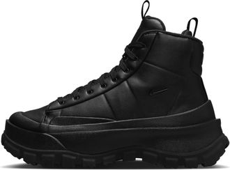 Nike Womens Blazer Roam Mid Winterized Shoes in Black | FQ9065-002