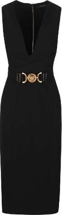 Versace Medusa Biggie Midi Dress