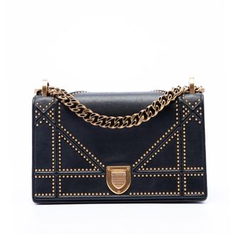 Dior Pre-owned Dior Medium Studded Lambskin Diorama Flap Ladies XGLQT2ZXFNQ6G1OM