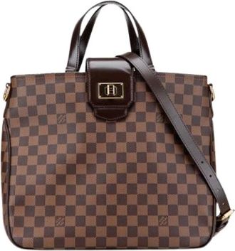 Louis Vuitton Pre-owned Handbags, female, Brown, Size: ONE SIZE Pre-owned Plastic Handbag
