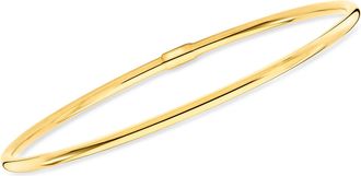 Canaria Canaria Italian 10kt Yellow Gold Bangle Bracelet