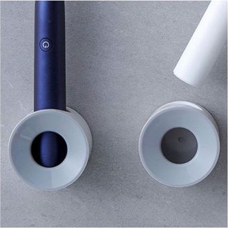 OEM Paquete De 2 Soportes Universales Para Cepillos De Dientes El&eacute;ctricos, Soporte De Pared Adhesivo Fuerte Para Cepillos De Dientes, Ahorra Espacio - Cre