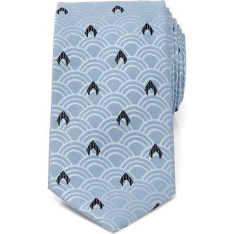 Cufflinks Inc. DC Aquaman Silk Blend Tie in Blue at Nordstrom