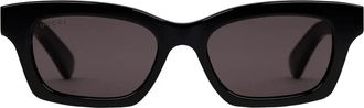 Gucci Occhiali da sole cat-eye - Nero