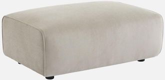 Sweeek Puff, Reposapi&eacute;s Para Sof&aacute; De 3 Plazas Wallas Terciopelo De Pana Fina