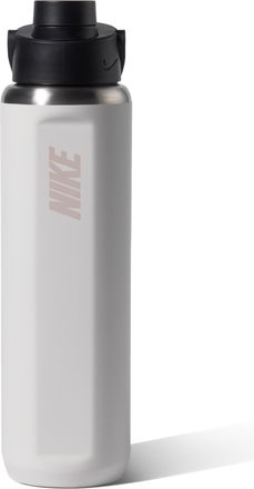 Nike Recharge Stainless Steel Chug Bottle (24 oz) in White | N1013799-122