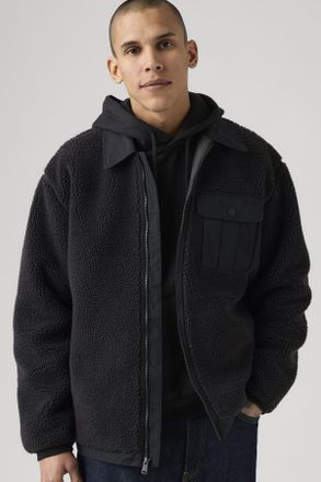 Levi's Giacca Joonie sherpa - Uomo - 2XL - Nero / Dark Phantom