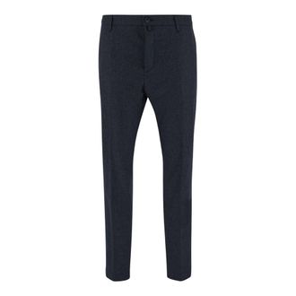 Jacob Cohen Slim-fit Trousers, male, Gray, W36, Stretch cotton blend trousers with straight leg