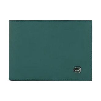 Piquadro Wallets & Cardholders, male, Green, ONE SIZE, Wallet with coin pocket