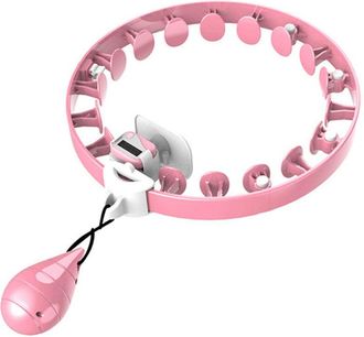 OEM Hula Hoop De Silicona De Alta Calidad Con Contador Para Adultos, Botones, Bolsa Y Banda De Fitness Para Bajar De Peso