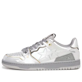 A Bathing Ape X Hajime Sorayama Sk8 Sta Silver 1H73-191-918-SILVER