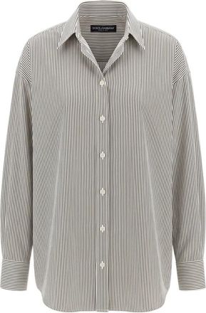 Dolce & Gabbana Camicia a righe - - Blouses & Shirts - Donna - Nero - XS