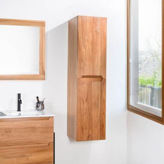 Wanda Collection Columna Suspendida De Cuarto De Ba&ntilde;o De Teca Vila