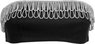 Rotate Twill Bandeau Top - Dames - Tops zonder mouwen - Zwart - S - Katoen - Tops