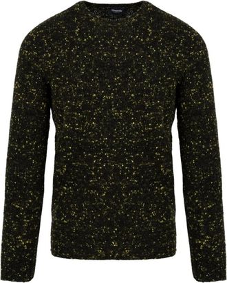 Drumohr Bos Trui voor Heren - Heren - Ronde hals truien - Groen - 2XL - Truien & Vesten