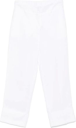 Blanca Vita Pantaloni dritti in lino - Bianco