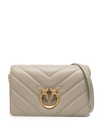 Pinko Borsa a spalla Classic Love - Verde