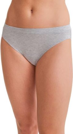 Fleur't Silicone Edge Bikini in Heather Grey at Nordstrom, Size X-Small