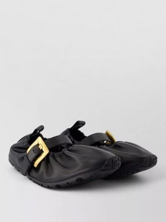 Balmain racer 45 loafers lambskin buckle