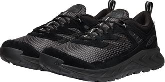 Keen Outdoorschuh KEEN HIGHTRAIL EXP WP, Herren, Gr. 42,5, schwarz (schwarz, magnet), Leder, Synthetik, Schuhe Outdoorschuh, wasserdicht
