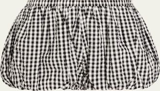 Alix of Bohemia Briar Gingham Seersucker Bloomer Shorts