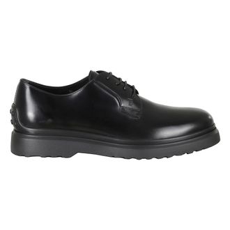 Tod's Allacciata Carrarmato Light - male - Tods - Laced Shoes - Black - 8 1/2 UK - Shoes