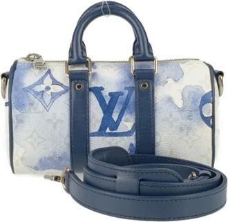 Louis Vuitton Pre-owned Handbags, female, White, Size: ONE SIZE Pre-owned Fabric louis-vuitton-bags