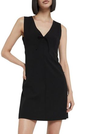 ottod'Ame Short Dress With Bow in Black at Nordstrom, Size 46 It