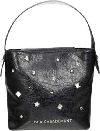 Lola Casademunt Tassen, Dames, Zwart, ONE Size, Star Heart Studded