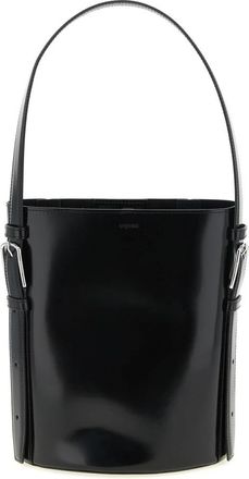 Coperni Ergonomische Bucket Bag - Dames - Schoudertassen - Zwart - ONE Size - Leer - Tassen