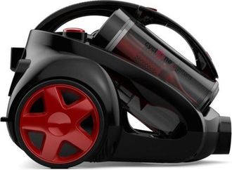 Tesla Aspiradora Trineo Sin Bolsa - Tesla - Powerclean Pro - Filtro Hepa Lavable - 800 W - Silenciosa 79 Db - Negro Y Rojo