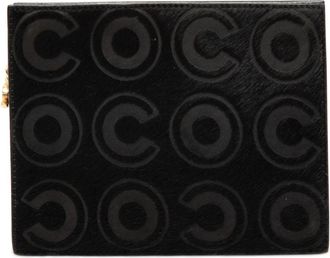 Chanel Pre-owned Novelty Clutch - Dames - Vintage Clutch - Zwart - ONE Size - Vintage