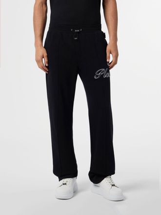 Philipp Plein Pantaloni jogging in jersey con logo