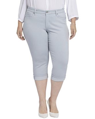 NYDJ Plus Marilyn Sea Ice Crop Jean