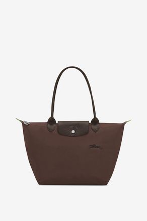 Longchamp Shopper aus recyceltem Canvas-Material Le Pliage Green M